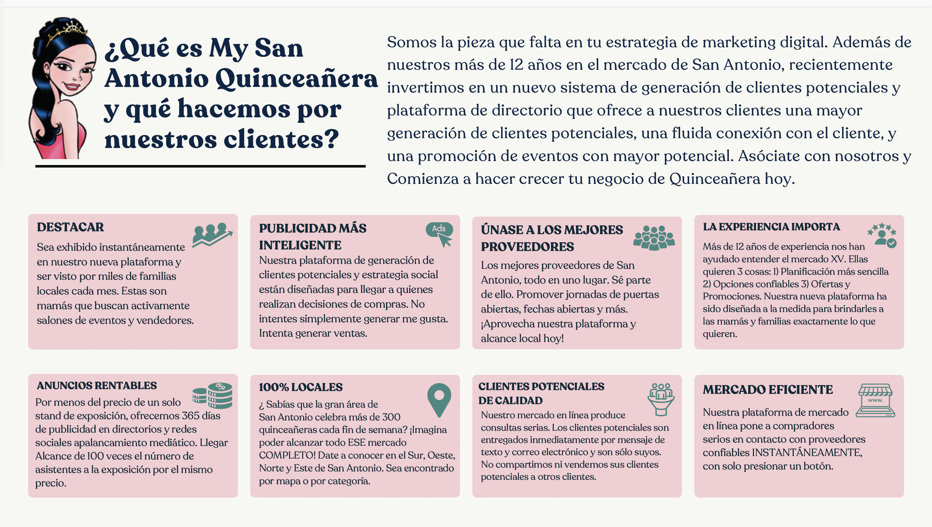 anunciar con my san antonio quinceanera