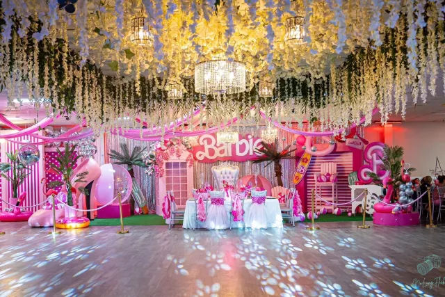 Lizs Events Reception Hall San Antonio Barbie theme quinceanera