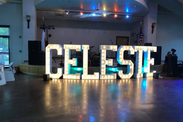 marquee letters