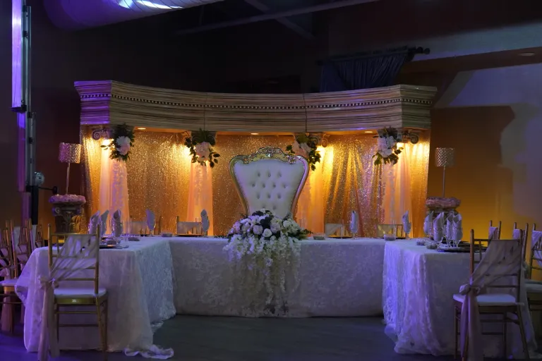 head table