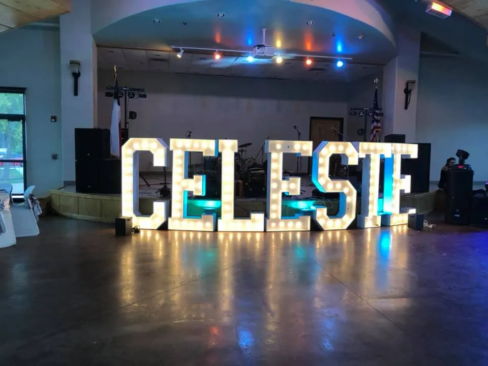 marquee letters