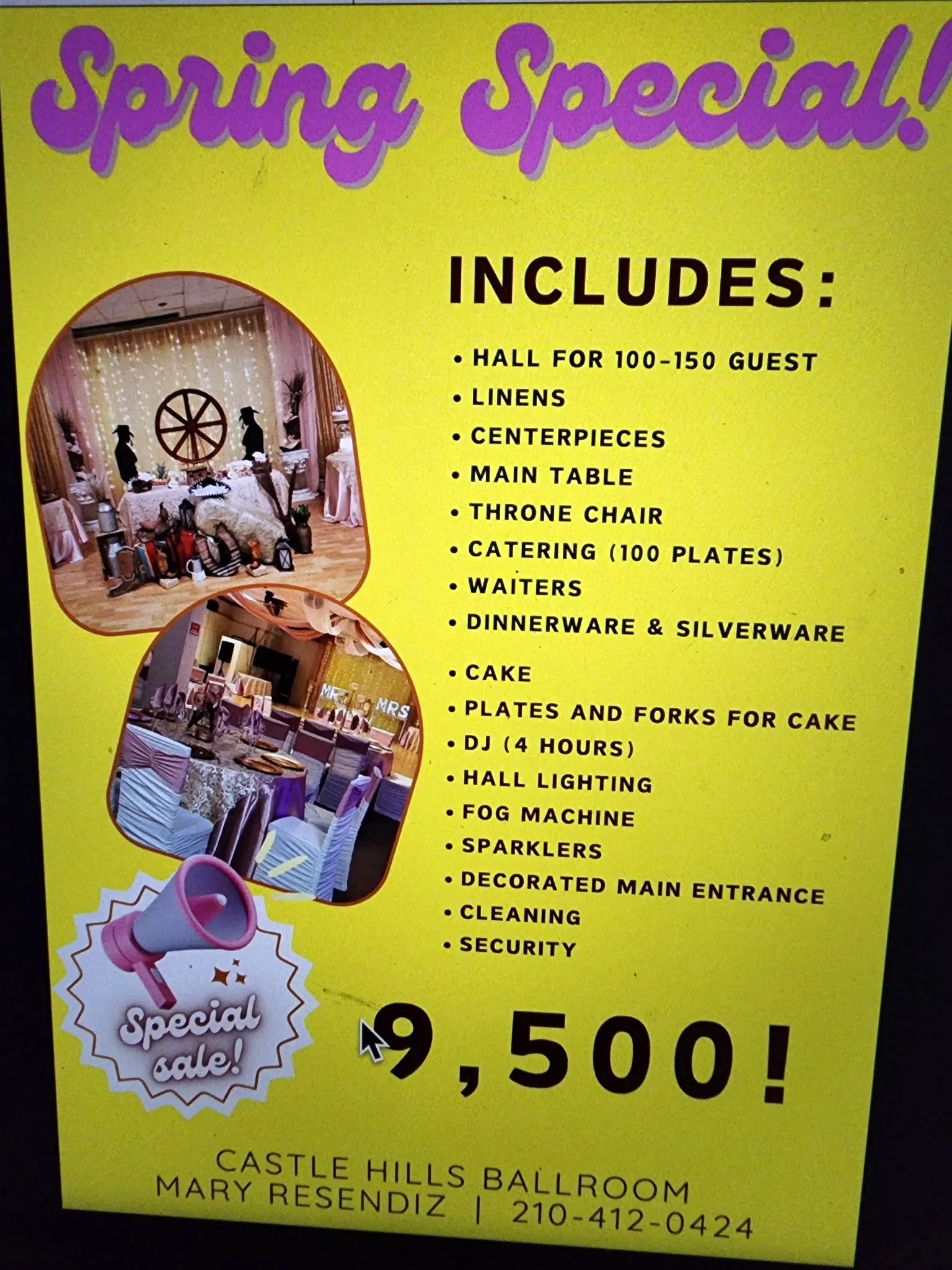 castle hills ballroom deals